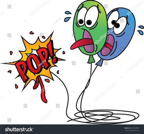Balloon Pop Clipart