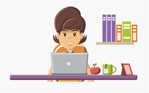 Girl Working Hard Clipart at Diane Arnett blog