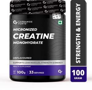 CARBAMIDE FORTE Creatine Monohydrate Powder | Unflavoured Creatine for ...