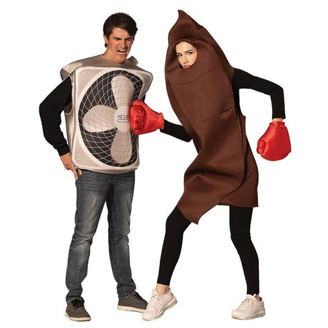 Adult Shit Hits the Fan Couples Costume