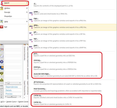 Open Export File 的图像结果