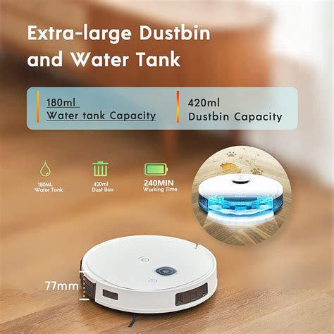 Refurbished Yeedi Vac 2 Pro Robot Vacuum Oscillating | Ubuy India
