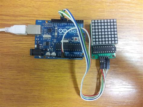 MAX7219 Arduino 8X8 Animation 的图像结果