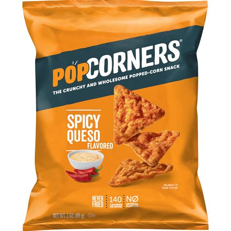 PopCorners, Spicy Queso Flavored, Popped-Corn Snack - SmartLabel™
