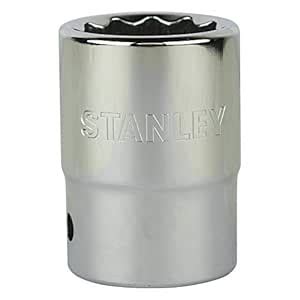 STANLEY STMT89627-8B 3/4-inch 27mm 12 Point Standard Socket (Silver ...