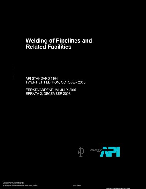 Image result for Pipe Line API 1104