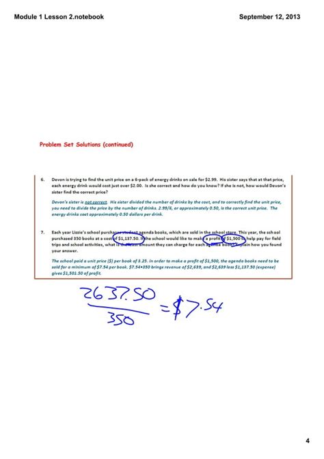 Module 1 Lesson 2 Homework 8th Grade 的图像结果