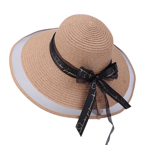 Women's Oversized Beach Hat,Large Wide Brim Floppy Sun Hats Big ...