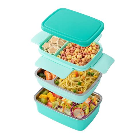 Buy (Green) - Freshmage Stainless Steel Bento Box for Adults & Kids ...