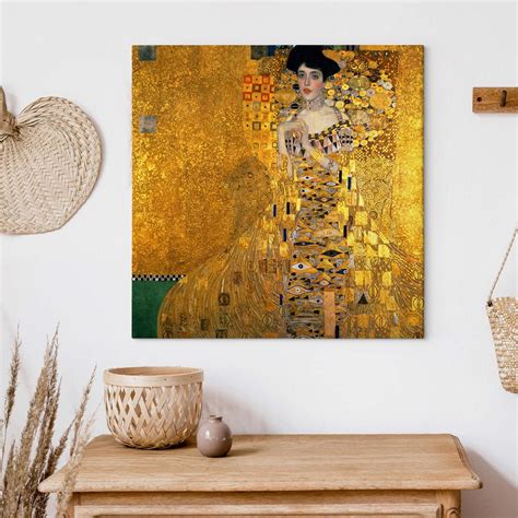 Leinwandbild Klimt - Bildnis der Adele Bloch-Bauer | wall-art.de