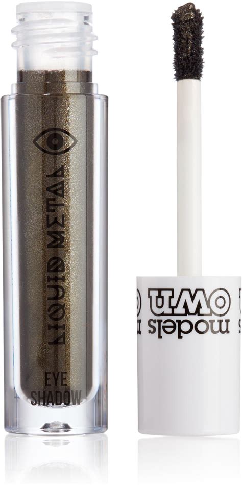 Models Own Liquid Metal Eyeshadow Black | lyko.com