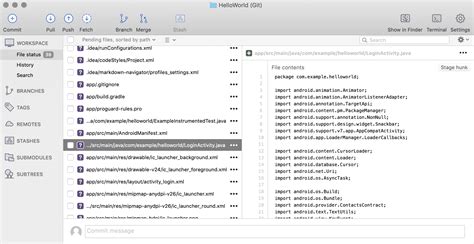 Using Source Tree with GitHub 的图像结果