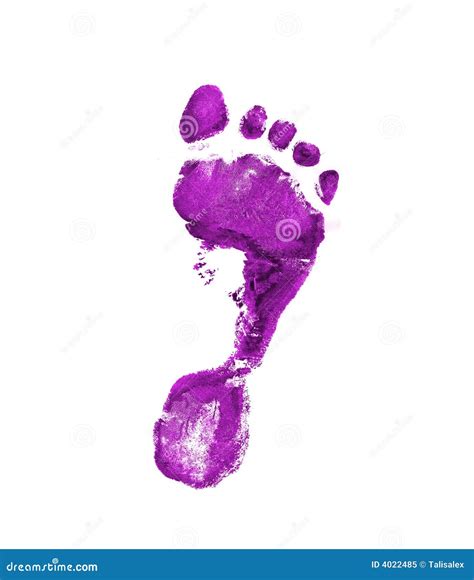 Purple Footprint