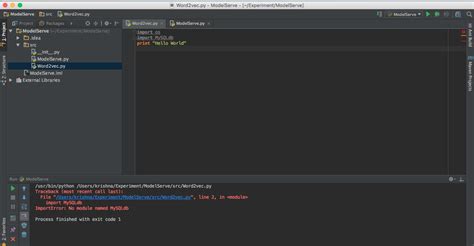 IntelliJ Python Creating Module 的图像结果