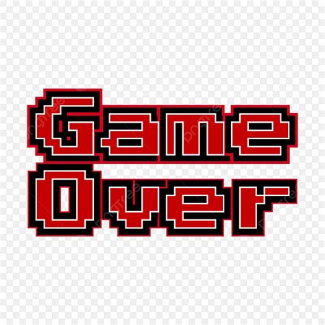 Image result for Game Over PNG