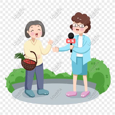 Image result for Interview Reporter Cartoon