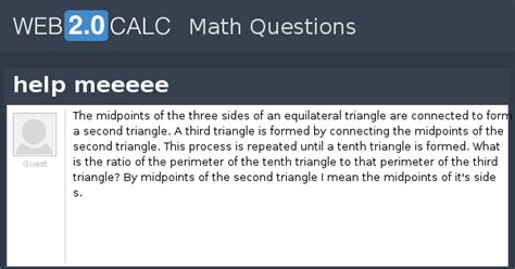 View question - help meeeee