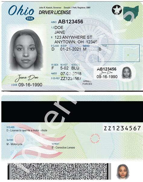 Ohio to Begin Issuing New Drivers License and ID Card with Added ...