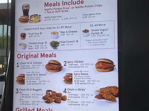 Chick Fil A Prices 8 Ct Chick Fil A® Nuggets Packaged Meal Nutrition