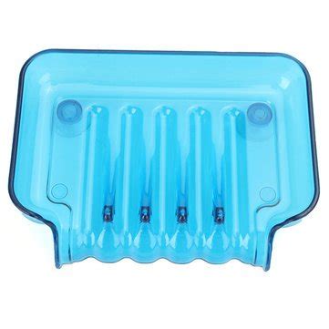 Generic Bathroom Waterfall Soap Dish Clear Color Sponge Holder Storage ...