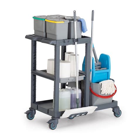 Fantom Procart 1311 Hospital Cleaning Trolley with Press Bucket Price