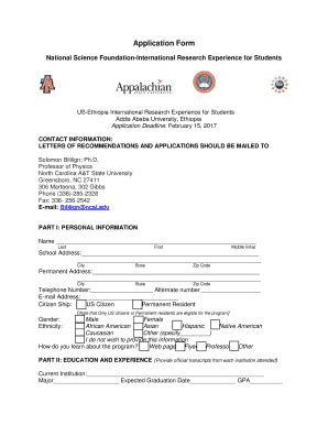 Fillable Online ncat Application Form - ncat.edu Fax Email Print ...