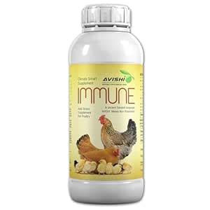 Avishi Immune for Poultry (500 ml) Immunity Booster Anti Stress Bio ...