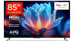 TCL 215 cm (85 inch) Ultra HD (4K) LED Smart Google TV with Dlby Vision ...