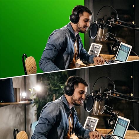 Excelimage Pull-Down Green Screen Backdrop, 79x75 Auto-Locking India | Ubuy