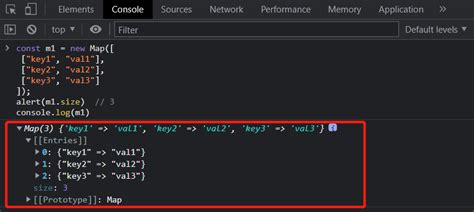 ECMAScript Map 的图像结果