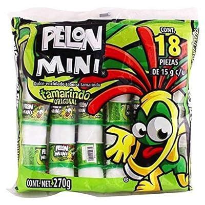 Buy Mini Pelon Pelo Rico Tamarind Push up Candy, 18-Count, Bag ...