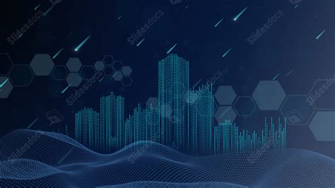 PowerPoint Background Blue Technology 的图像结果