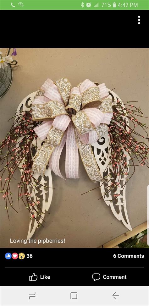 Image result for Angel Wing Wreath Tutorial