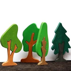 Organic Toys Wooden Tree Puzzle for Kids, Hand Crafted Set ...
