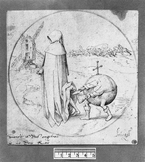 Misanthrope by Pieter Bruegel the Elder: Fine art print