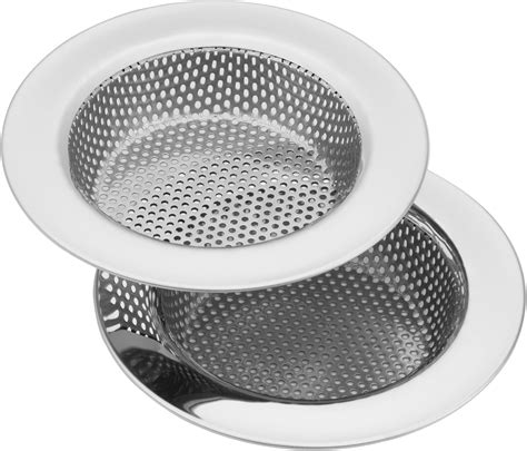 Amazon.com: 2pcs Kitchen Sink Strainer Stainless Steel,4.5" Sink ...