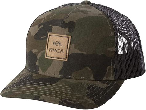 RVCA Men's Curved Bill Snapback Mesh Trucker Hat India | Ubuy