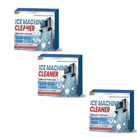 Ice Machine Cleaner Maker Descaler, Ice Maker Cleaning Sheet, Cleaning ...