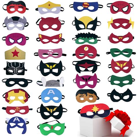 Printable Superhero Mask