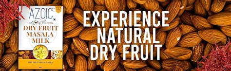 Azoic Instant Dry Fruits Masala Milk Premix Premium and Organic Taste ...