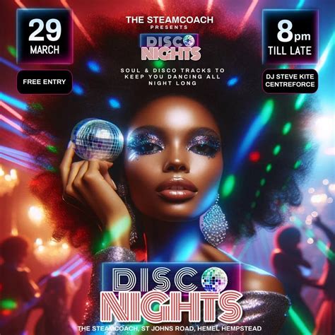 Disco Nights at The Steamcoach - with DJ Steve Kite, The Steam Coach ...