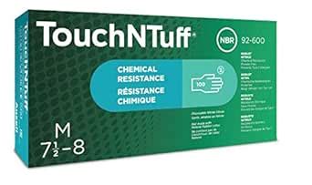 TouchNTuff 92-600 Nitrile Gloves (Pack Of 100) : Amazon.in: Industrial ...