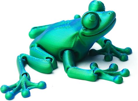 Amazon.com: 3D Printed Frog Cheap,Flexible Frog Statue Without Egg,Home ...