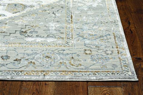 5' x 8' Grey Vintage Traditional Indoor Area Rug - Walmart.com