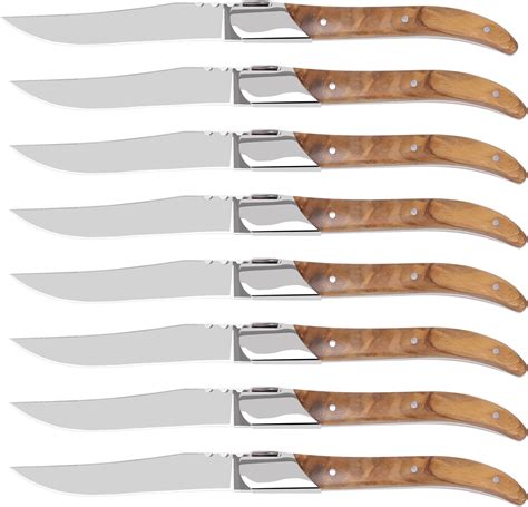 Amazon.com: French Home Laguiole Connoisseur 4-Piece Steak Knife Set ...