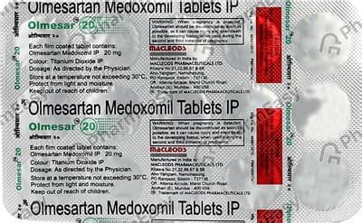 Olmesar 20 Tablet: Uses, Side-effects, Price, Dosage & More Info ...