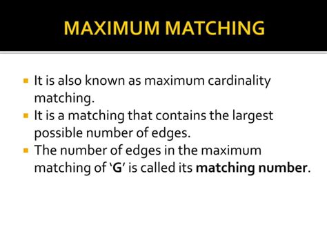 Image result for Matching Algorithm in Graph Theory