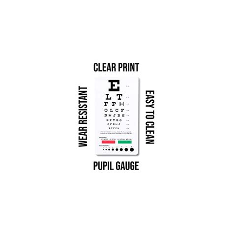 ASA TECHMED Eye Chart with LED Penlight, Pupil India | Ubuy