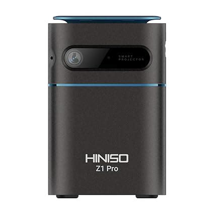 HINISO Mini Portable DLP Projector, Android 11, 5G WiFi & Bluetooth ...