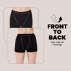 Qnix Heavy Flow Boxer Brief Period Underwear - Stain-Resistant ...
